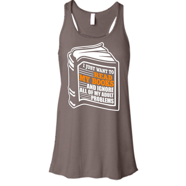 I Just Want To Read My Books T Shirt, Coolest Book Lover T Shirt, Cool T Shirt