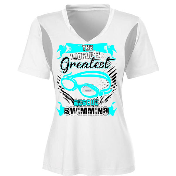 The World's Greatest Rescue Swimming T Shirt, I Love Swimming T Shirt, Awesome T-Shirts