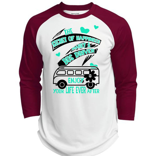 Marry A Bus Driver T Shirt, I Love Bus T Shirt, Awesome T-Shirts  (Polyester Game Baseball Jersey)