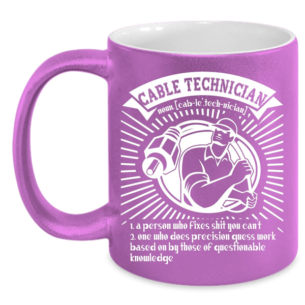 Cable Technician Coffee Mug, Awesome Cable Technicians Coffee Cup