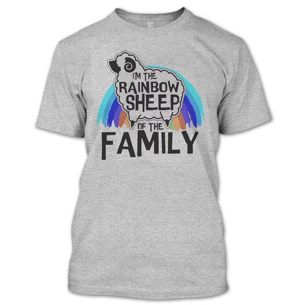 I'm The Rainbow Sheep Of Family T Shirt, Gift For Gay T Shirt