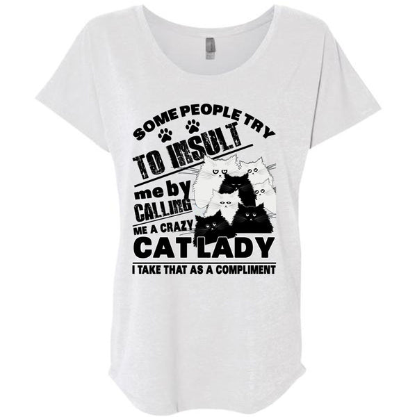 Calling Me A Crazy Cat Lady T Shirt, I Love My Cat T Shirt, Awesome T-Shirts