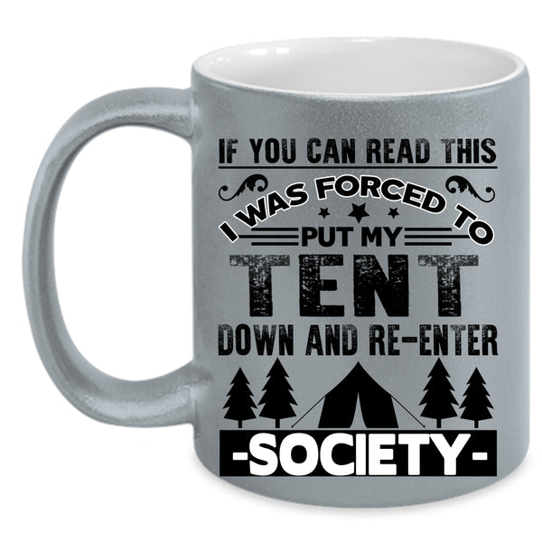 Awesome Gift For Camper Coffee Mug, Best Camping Accent Mug