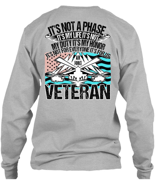 Air Force Veteran T Shirt, I Love Veteran T Shirt
