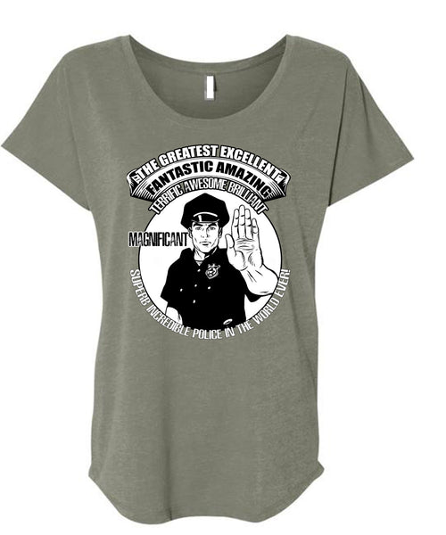 A black t-shirt with the shopify logo