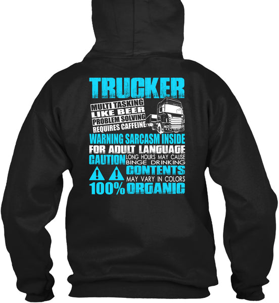 Trucker Multitasking Like Beer T Shirt, I Love Beer T Shirt