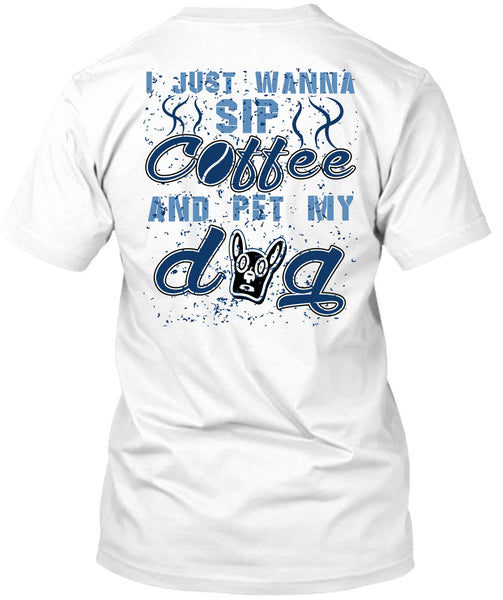 A black t-shirt with the shopify logo