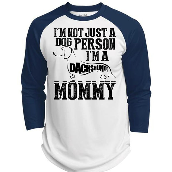 I'm Not Just A Dog Person T Shirt, I Love Mom T Shirt, Awesome T-Shirts  (Polyester Game Baseball Jersey)