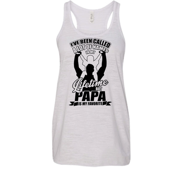 Papa Is My Favorite Name T Shirt, Father's Day Gift Tank Top