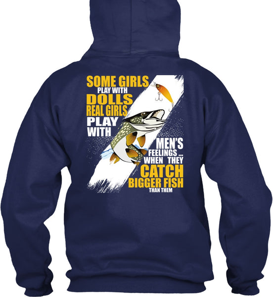 They Catch Bigger Fish T Shirt, Being A Fisher T Shirt