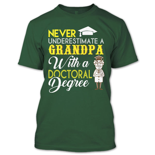 A black t-shirt with the shopify logo