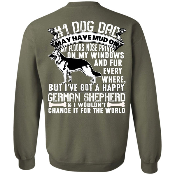 I've Got A Happy German Shepherd T Shirt, I Love My Dog Sweatshirt