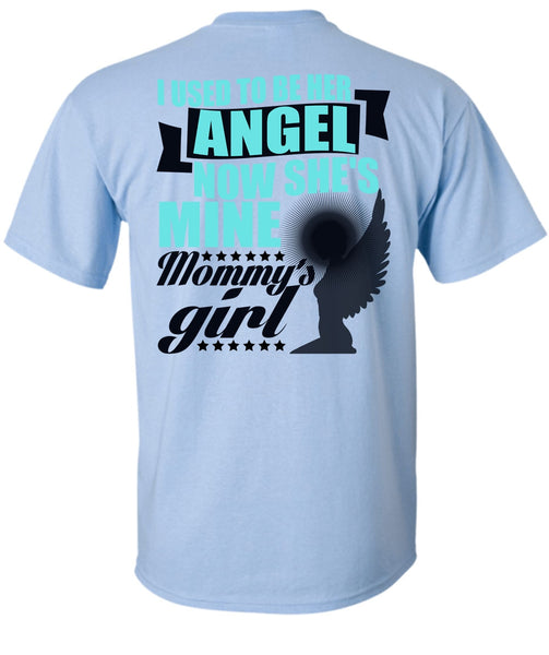 I Used To Be Her Angel T Shirt, I Love Mom T Shirt