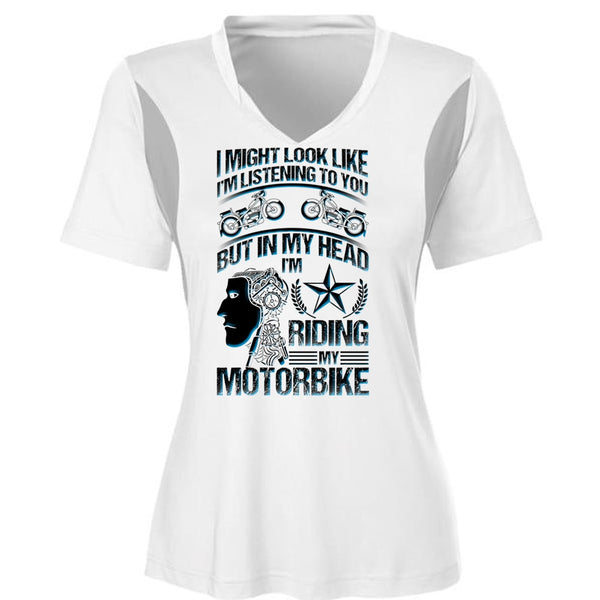 Riding My Motorbike T Shirt, Being A Biker T Shirt, Awesome T-Shirts