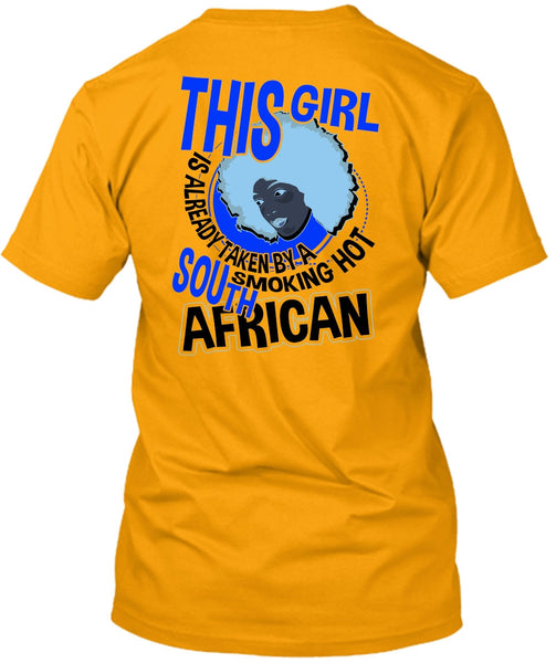 Smoking Hot South African T Shirt, I Love Lady T Shirt