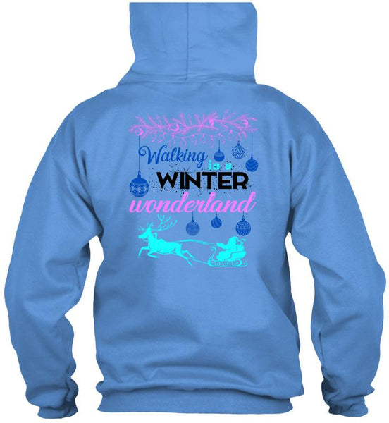 Walking Winter Wonderland T Shirt, This Girl Loves Christmas T Shirt