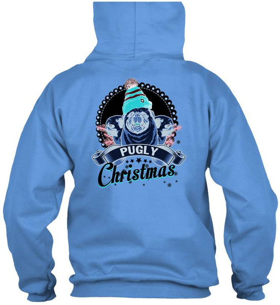Pugly Christmas T Shirt, I Love My Dog T Shirt