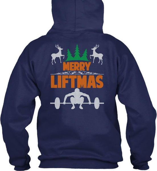 Merry Liftmas T Shirt, I Love Christmas T Shirt