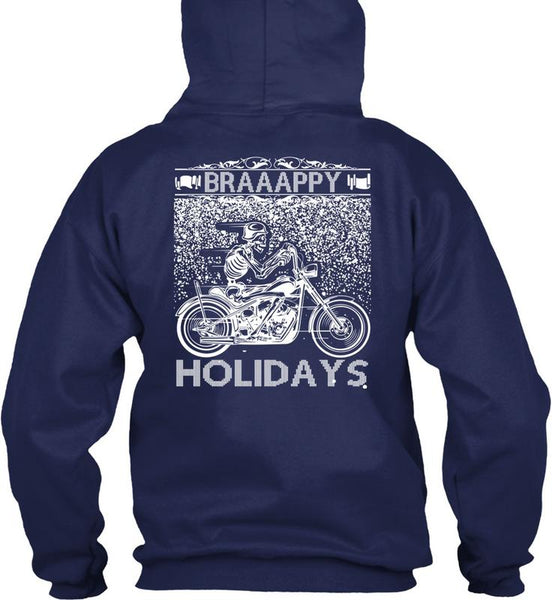 Braaappy Holidays T Shirt, I Love Christmas T Shirt