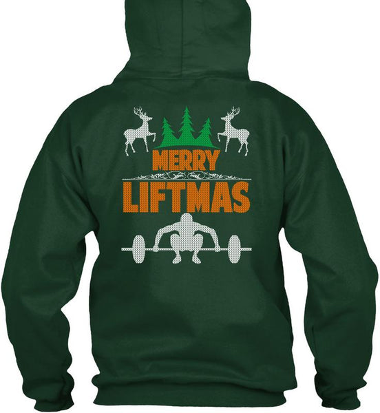 Merry Liftmas T Shirt, I Love Christmas T Shirt