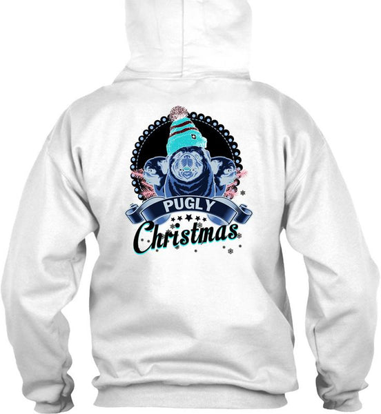 Pugly Christmas T Shirt, I Love My Dog T Shirt