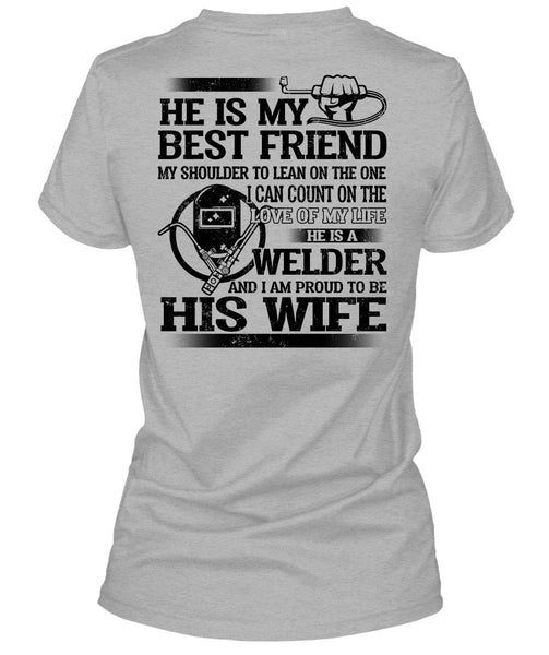 I Am Proud To Be His Wife T Shirt, I Love My Wife T Shirt