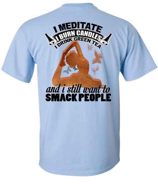 I Meditate T Shirt, I Love Yoga T Shirt