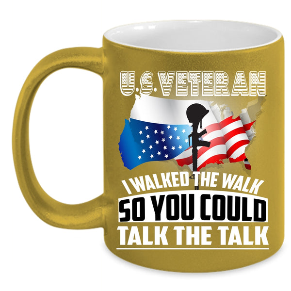 U.S Veteran Coffee Mug, American Flag Coffee Cup