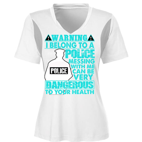 I Belong To A Police T Shirt, I Love Police T Shirt, Awesome T-Shirts