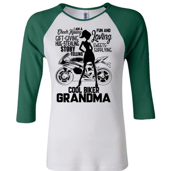 Cool Biker Grandma T Shirt, I Love Biking T Shirt, Awesome T-Shirts