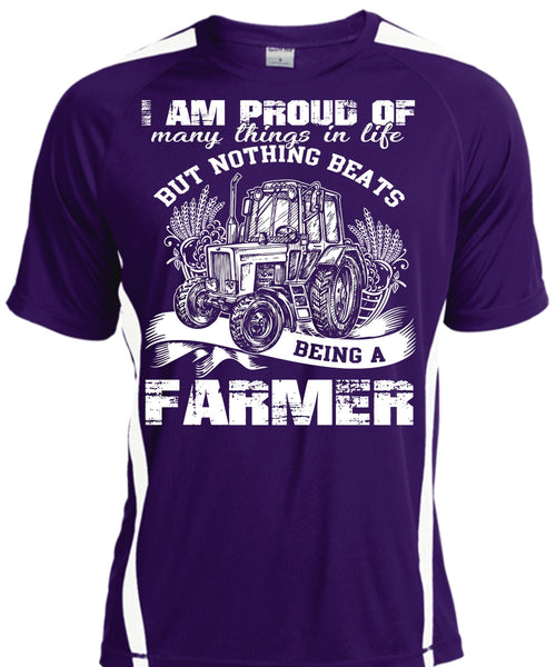 Being A Farmer T Shirt, I Am Proud Of Many Things In Life T Shirt, Cool Shirt