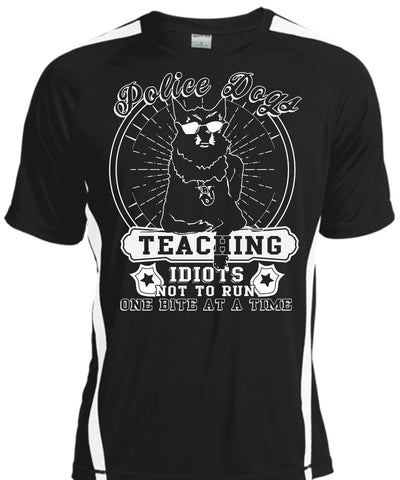 A black t-shirt with the shopify logo