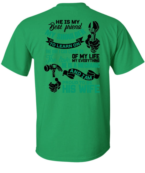 Proud To Be His Wife T Shirt, I Love Wife T Shirt