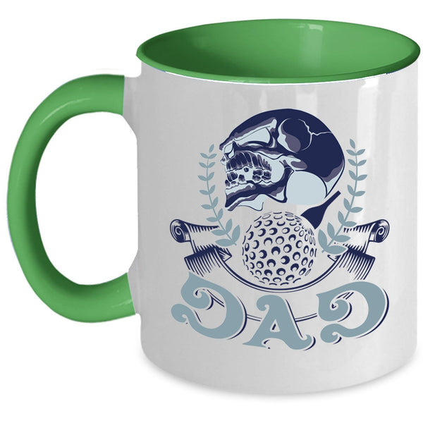 Cool Gift For Golf Dad Coffee Mug, Golf Dad Accent Mug