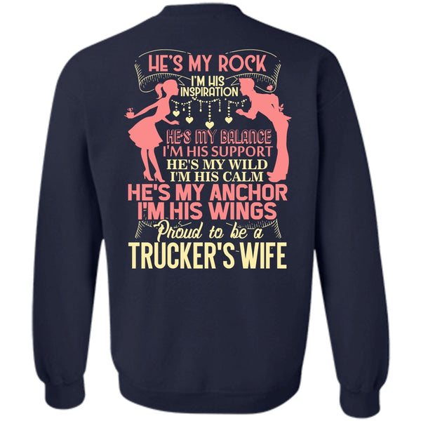 I'm His Wings T Shirt, I Love Trucking Sweatshirt