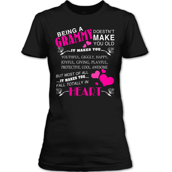 Being A Grammy T Shirt, Coolest Grandmother T Shirt