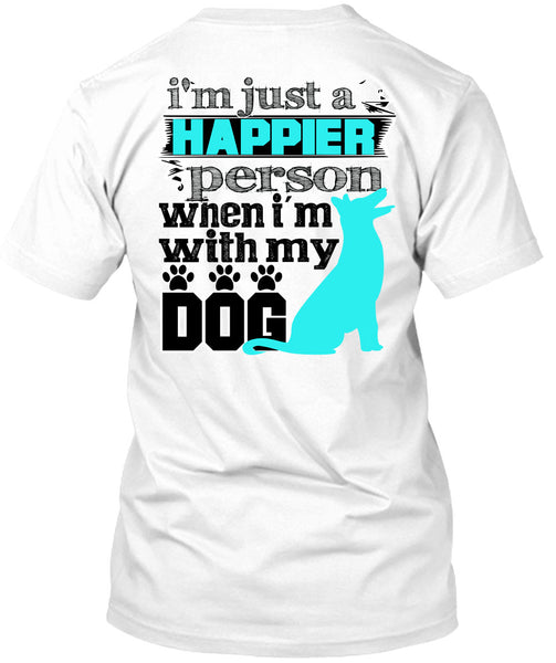 A black t-shirt with the shopify logo