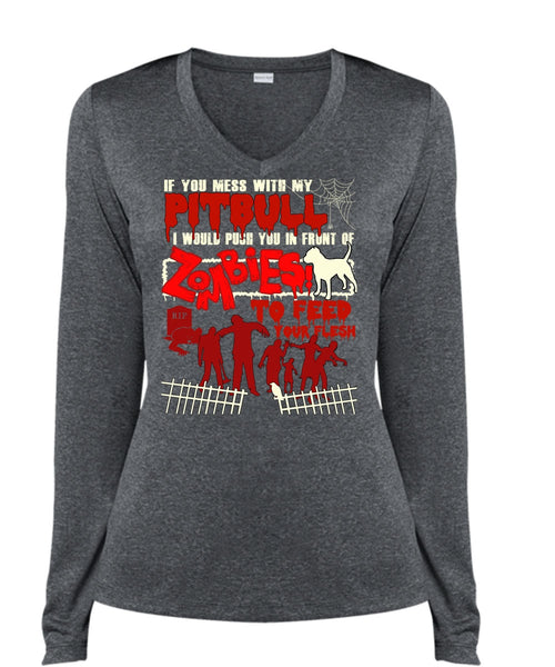 You Mess With My Pit Bull T Shirt, My Favorite T Shirt