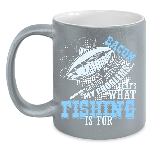 Fishing Coffee Mug, Funny Gift For Fisher Coffee Cup