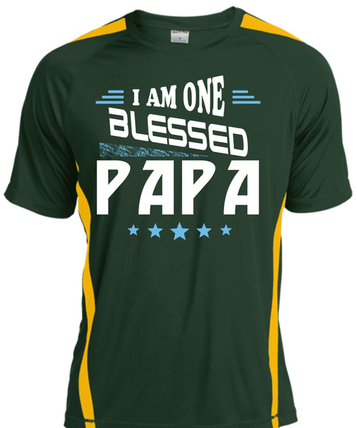 I Am One Blessed Papa T Shirt, Father's Day T Shirt, Being A Papa T Shirt