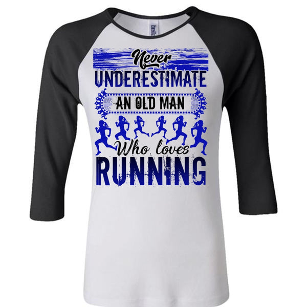 Old Man Who Loves Running T Shirt, I Love Running T Shirt, Awesome T-Shirts