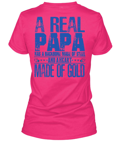 A Real Papa T Shirt, I Love Papa T Shirt