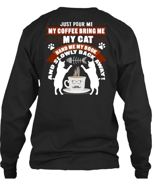 My Coffee Bring Me My Cat T Shirt, My Favorite T Shirt