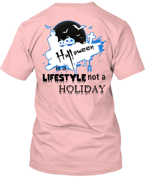 Halloween Is A Lifestyle Not A Holiday T Shirt, Wait For Halloween T Shirt