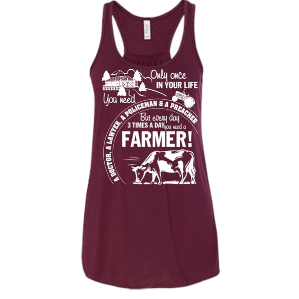 You Need A Farmer T Shirt, Awesome Farmer Tank Top