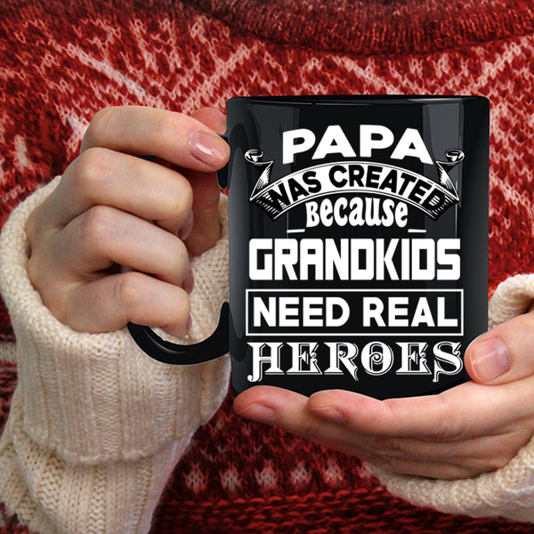 Papa Coffee Mug, Awesome Gift For Papa Coffee Cup
