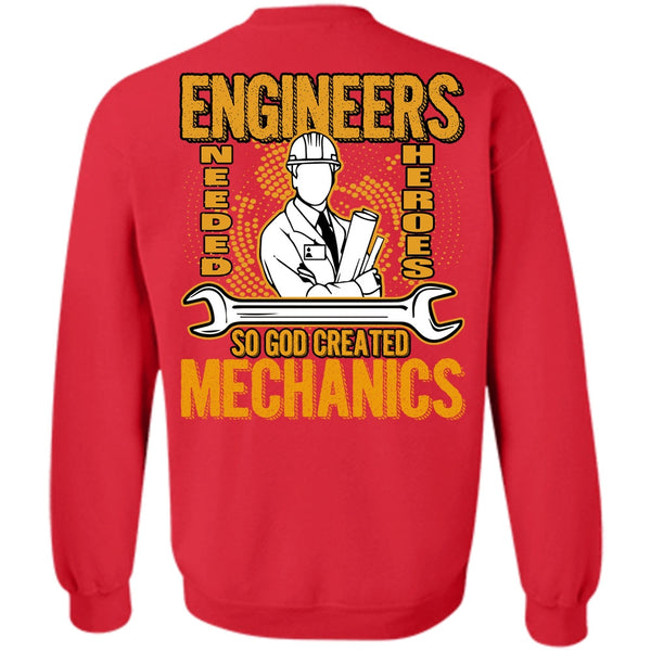 I Love Mechanic T Shirt, Engineers Sweatshirt