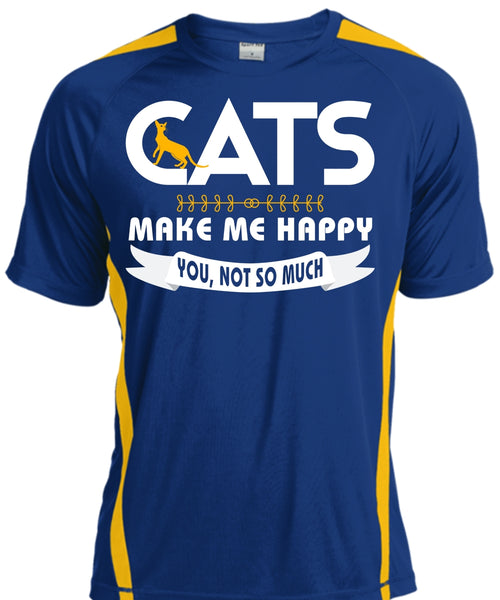 Cat Make Me Happy T Shirt, I Love Cat T Shirt, My Pets T Shirt