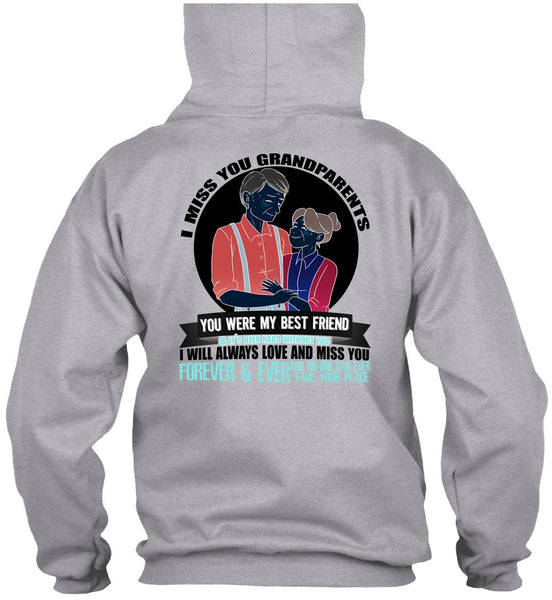 I Miss You Grandparents T Shirt, I Love Nana T Shirt