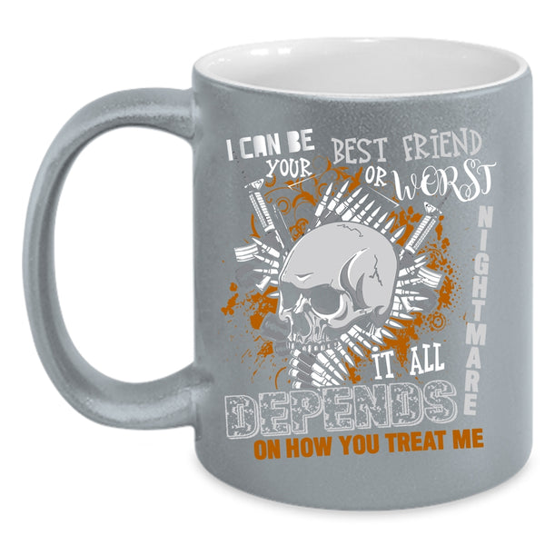 I Can Be Your Best Friend Coffee Mug, Cool Friends Coffee Cup